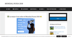 Desktop Screenshot of mundialrusia2018.com